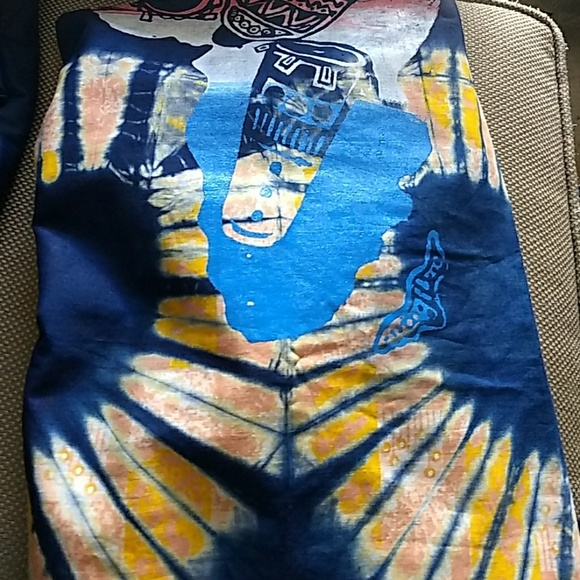 Unisex African Kampala dying and tied top - Picture 5 of 7